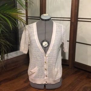 Longline Yellow and White Sweater